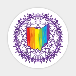 Ohio Mandala Pride Magnet